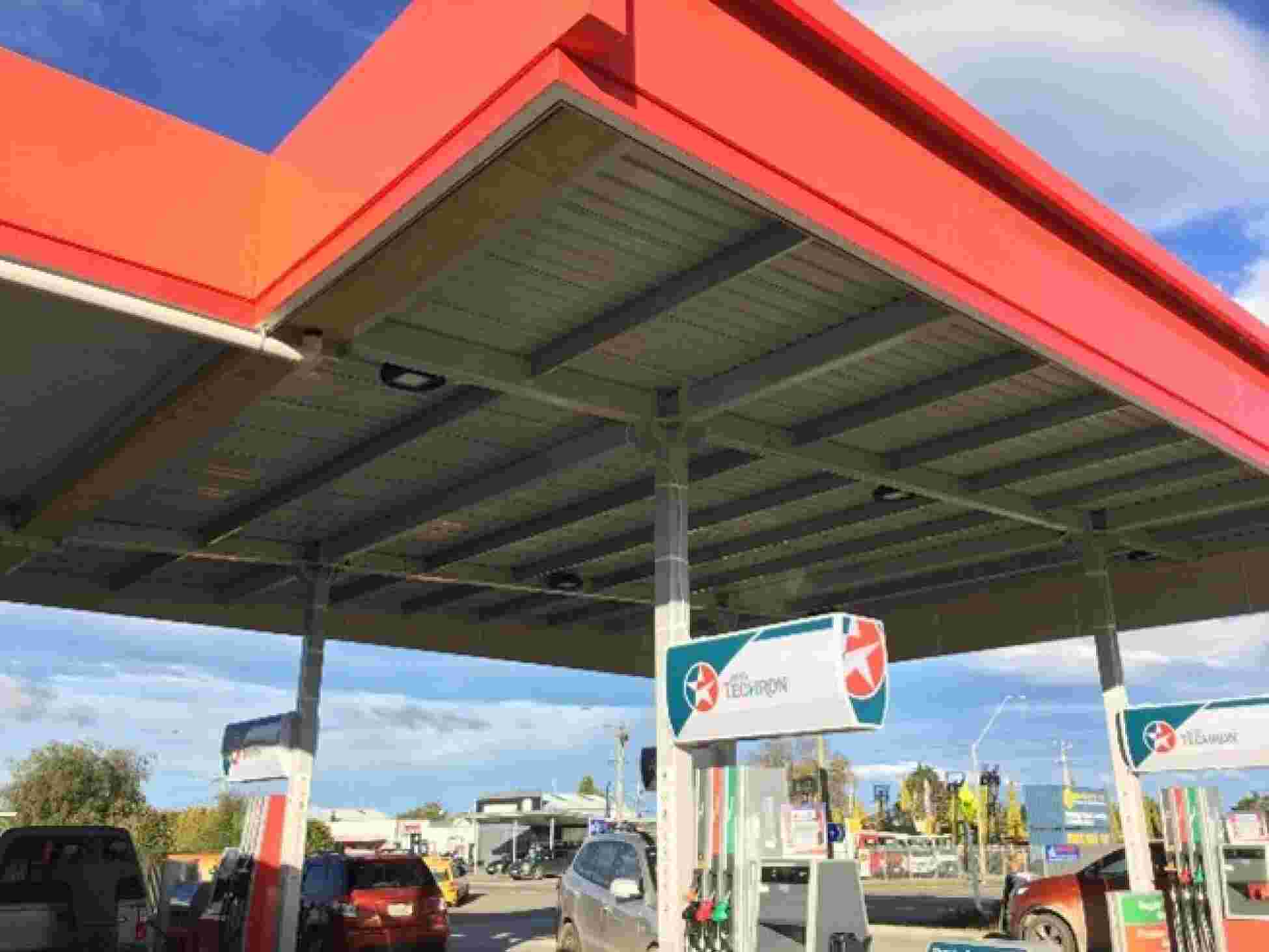 Bird Proof Purlins in Masterton Caltex Solway Service Station